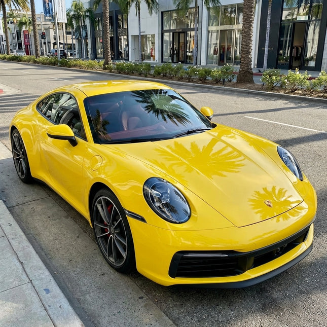 MOSFA Crystal Corn Yellow Vinyl Wrap | 6.5mil PET | Crystal Gloss | Air Release