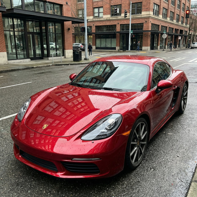 MOSFA Crystal Rouge Red Vinyl Wrap | 6.5mil PET | Crystal Gloss | Air Release