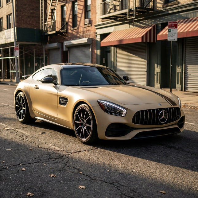 MOSFA Matte Desert Storm Vinyl Wrap | 6.5mil PET | Solid Matte | Air Release