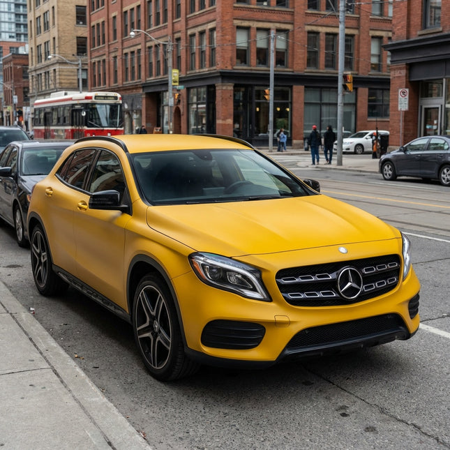 MOSFA TPU Moran Yellow (Matte) PPF | 7.5mil Paint Protection Film | Self-Healing