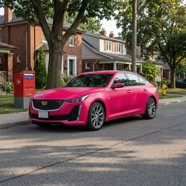 MOSFA TPU Ultra Matte Beetroot Purple PPF | 7.5mil Paint Protection Film | Self-Healing