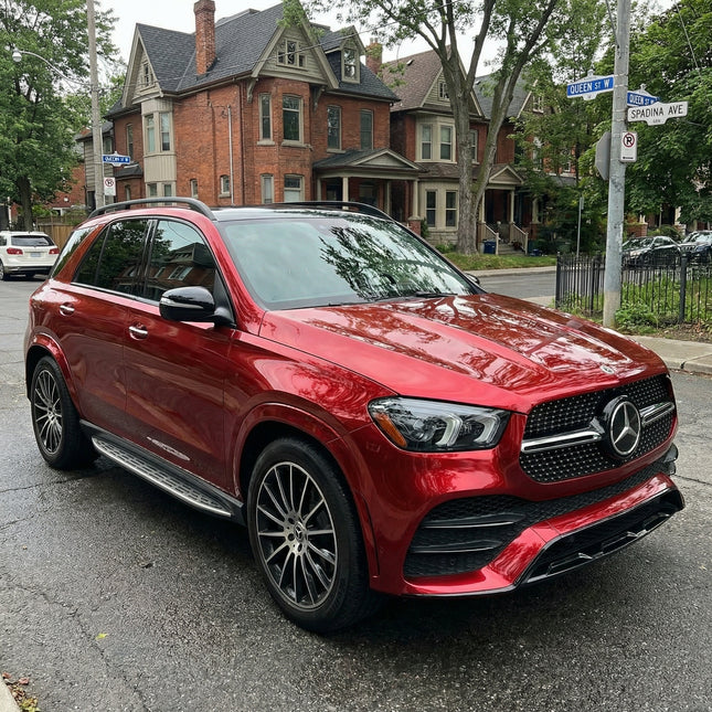 MOSFA Liquid Metal Elite Volcanic Red Vinyl Wrap | 6.5mil PET | Liquid Metallic Gloss | Air Release