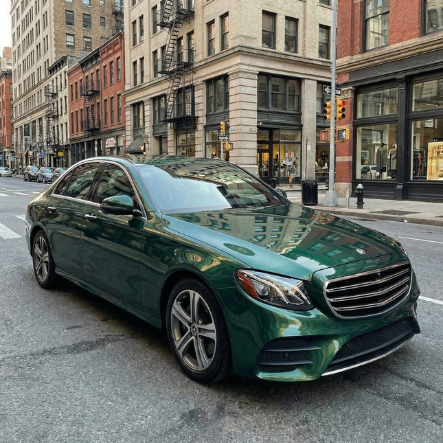 MOSFA Liquid Metal Deep Green Vinyl Wrap | 6.5mil PET | Liquid Metallic Gloss | Air Release