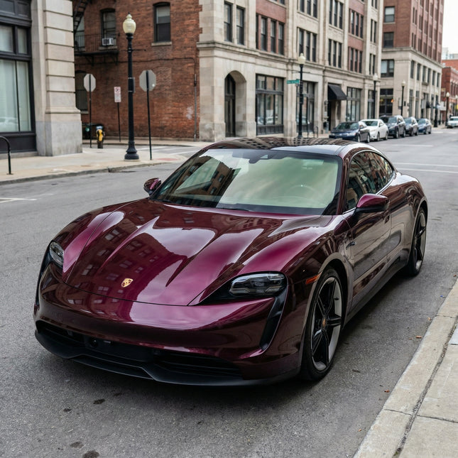 MOSFA Liquid Metal Glazed Sugar Cube Vinyl Wrap | 6.5mil PET | Liquid Metallic Gloss | Air Release