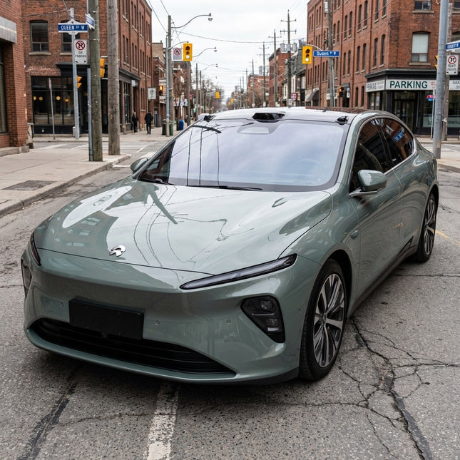 MOSFA Aurora Green Vinyl Wrap | 6.5mil PET | Crystal Gloss | Air Release