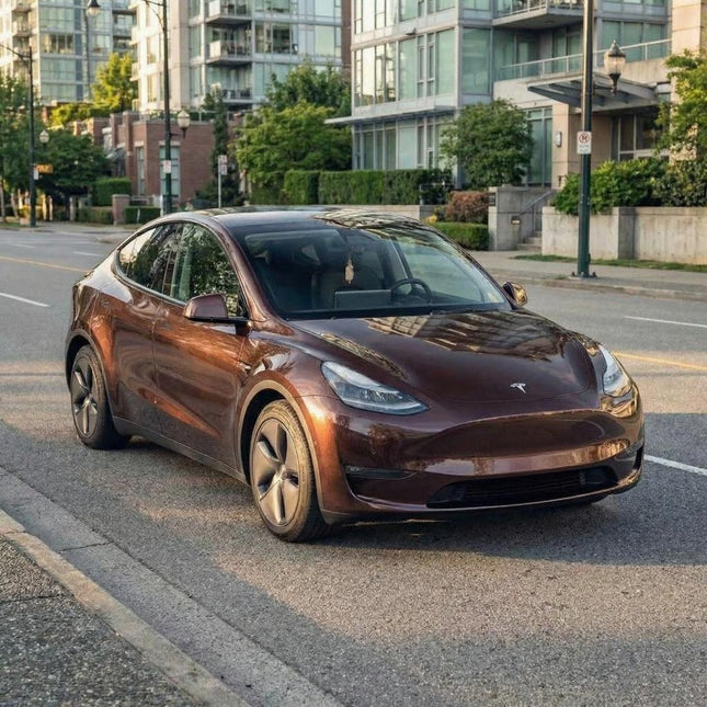 MOSFA Rosewood Vinyl Wrap | 6.5mil PET | Metallic Gloss | Air Release