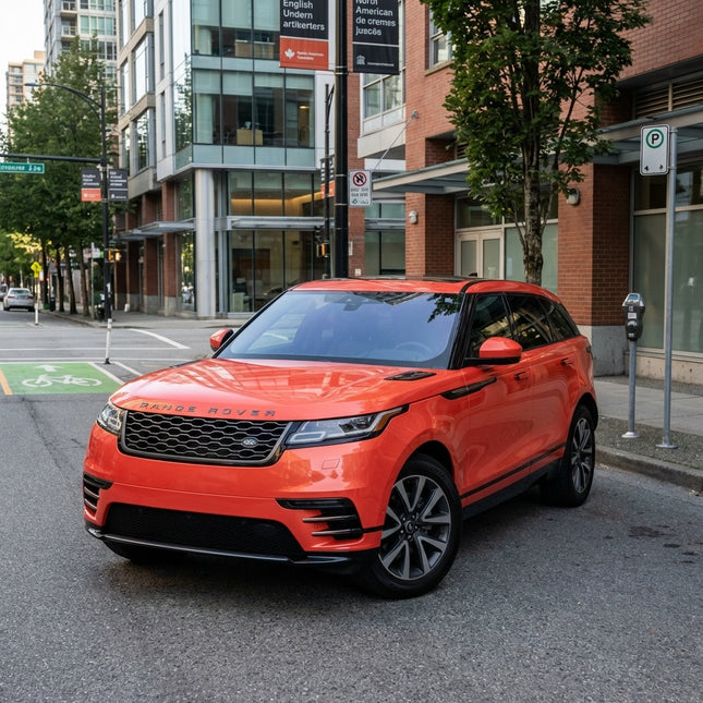 MOSFA Lava Orange Vinyl Wrap | 6.5mil PET | Crystal Gloss | Air Release