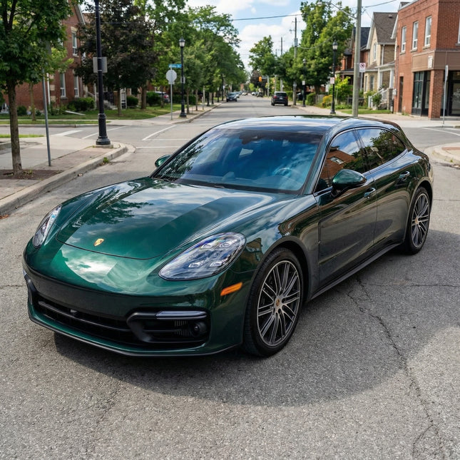 MOSFA Oak Green Premium Vinyl Wrap | 6.5mil PET | Crystal Gloss | Air Release
