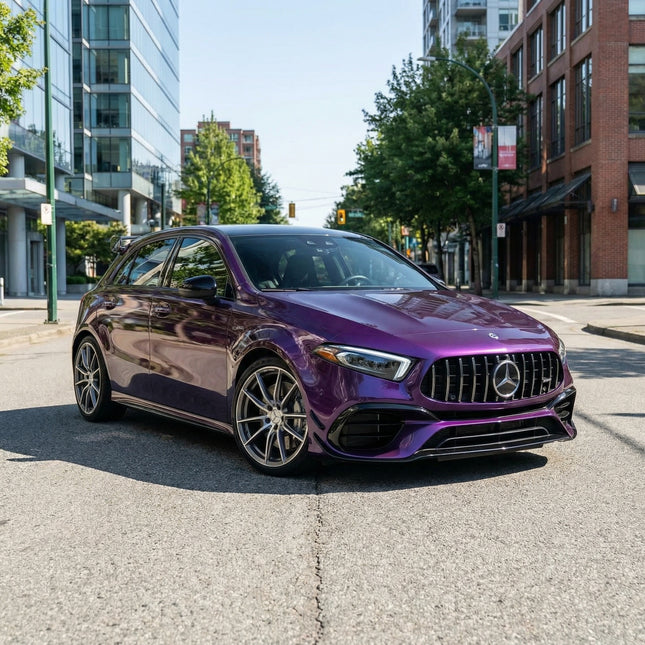 MOSFA Storm Purple Vinyl Wrap | 6.5mil PET | Crystal Gloss | Air Release