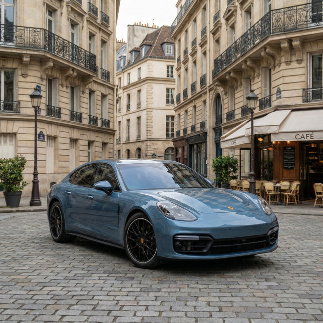 MOSFA Premium Coastal Blue Vinyl Wrap | 6.5mil PET | Crystal Gloss | Air Release