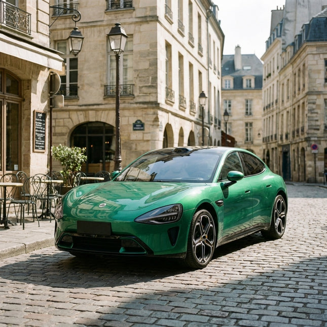 MOSFA Gemstone Green Vinyl Wrap | 6.5mil PET | Crystal Gloss | Air Release