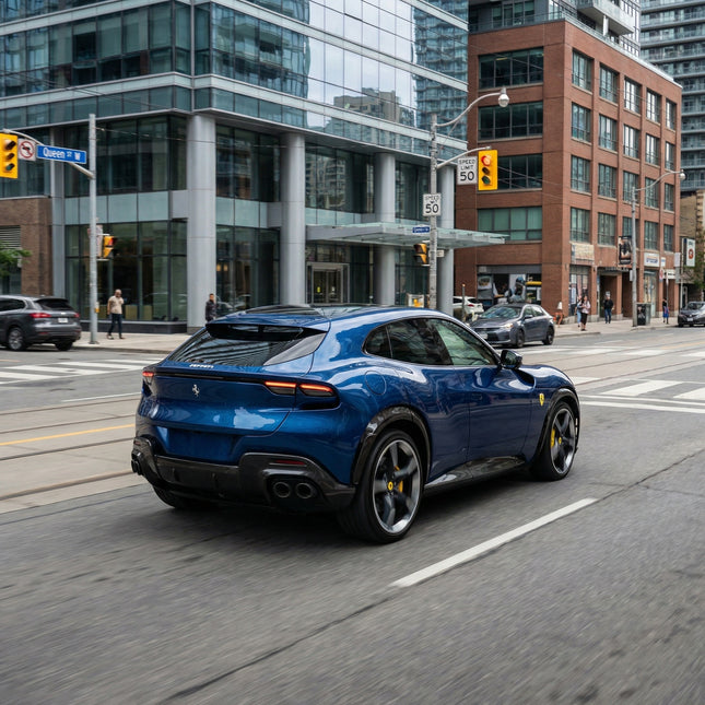 MOSFA Deep Sea Blue Vinyl Wrap | 6.5mil PET | Crystal Gloss | Air Release