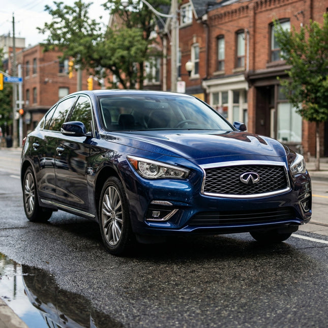 MOSFA Glossy Black Phantom Diamond Blue Vinyl Wrap | 6.5mil PET | Sparkle Gloss | Air Release