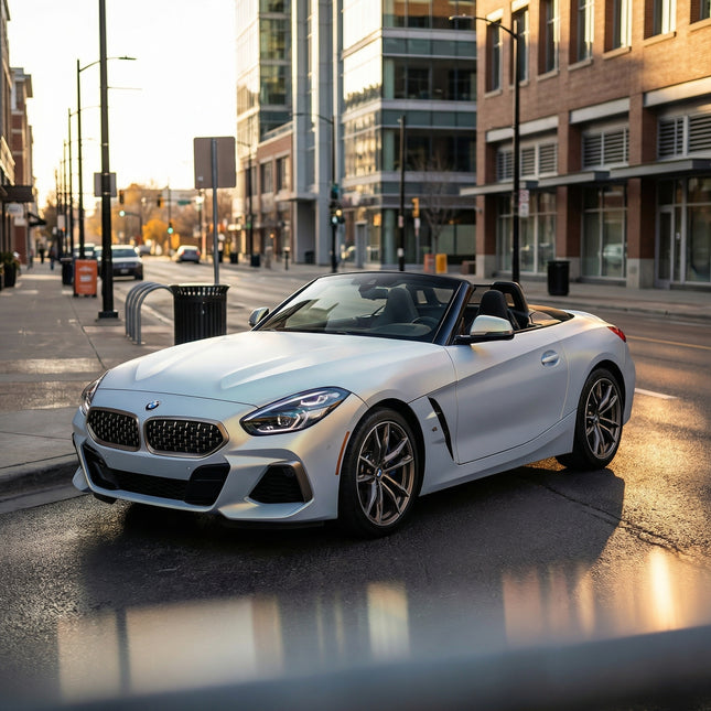 MOSFA Matte Distant Peak Blue Enchanted Gold Vinyl Wrap | 6.5mil PET | Color Shift Matte | Air Release