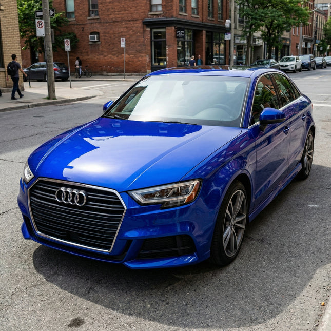 MOSFA Ultra Gloss Metallic Blueberry Vinyl Wrap | 6.5mil PET | Metallic Gloss | Air Release