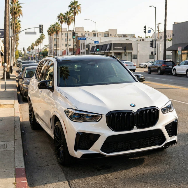 MOSFA Ultra Gloss Metallic Shell White Vinyl Wrap | 6.5mil PET | Metallic Gloss | Air Release