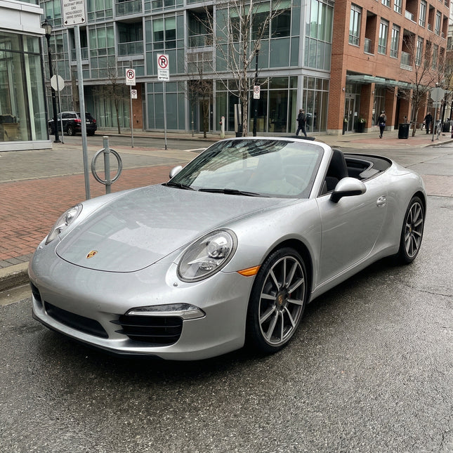 MOSFA Ultra Gloss Metallic GT Silver Vinyl Wrap | 6.5mil PET | Metallic Gloss | Air Release