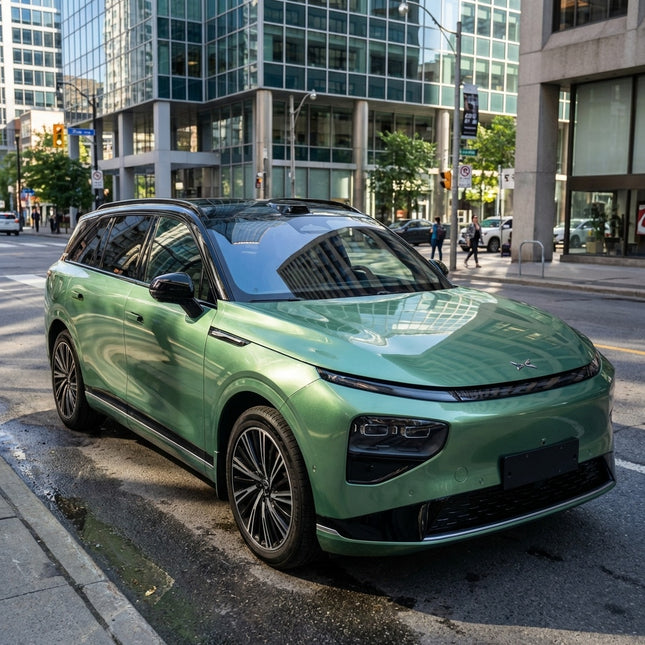 MOSFA Ultra Gloss Metallic Fir Green Vinyl Wrap | 6.5mil PET | Metallic Gloss | Air Release