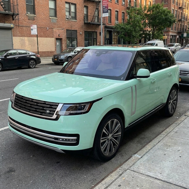 MOSFA Macaron Moonlight Jade Vinyl Wrap | 6.5mil PET | Iridescent Gloss | Air Release