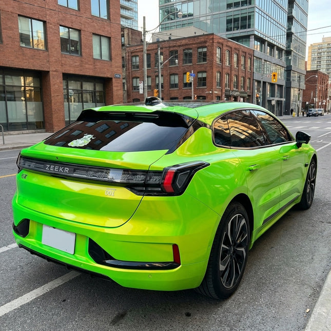 MOSFA Iridescent Coral Apple Green Vinyl Wrap | 6.5mil PET | Iridescent Gloss | Air Release