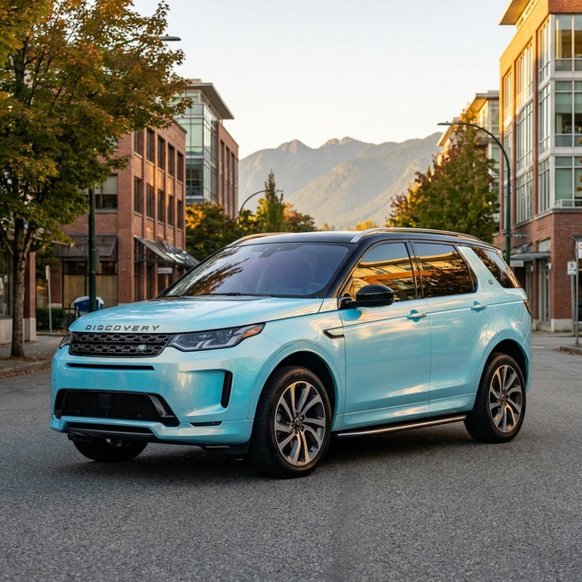 MOSFA Super Iridescent Glacier Blue Vinyl Wrap | 6.5mil PET | Iridescent Gloss | Air Release