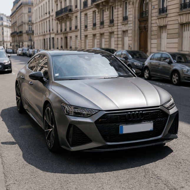 MOSFA Electric Carbon Gray Vinyl Wrap | 6.5mil PET | Electro Metallic Matte | Air Release