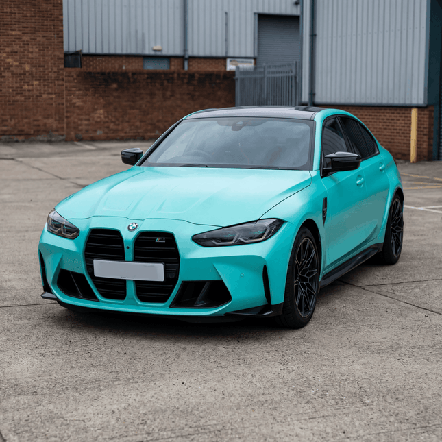 MOSFA Electric Robin Egg Blue Vinyl Wrap | 6.5mil PET | Electro Metallic Matte | Air Release