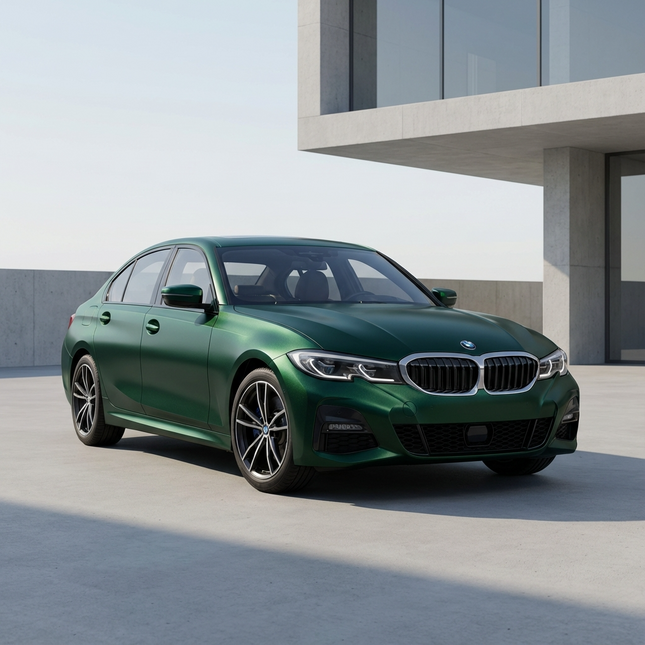 MOSFA Electric Gemstone Green Vinyl Wrap | 6.5mil PET | Electro Metallic Matte | Air Release