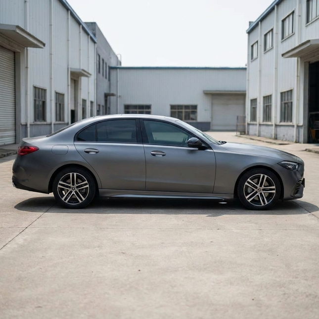 MOSFA Electric Mountain Gray Premium Vinyl Wrap | 6.5mil PET | Electro Metallic Matte | Air Release