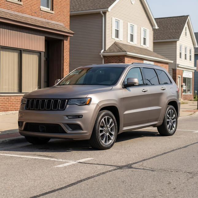 MOSFA Electric Battleship Gray Vinyl Wrap | 6.5mil PET | Electro Metallic Matte | Air Release