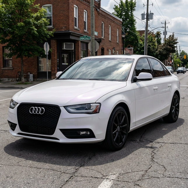 MOSFA Matte Ceramic White-to-Purple Vinyl Wrap | 6.5mil PET | Color Shift Matte | Air Release