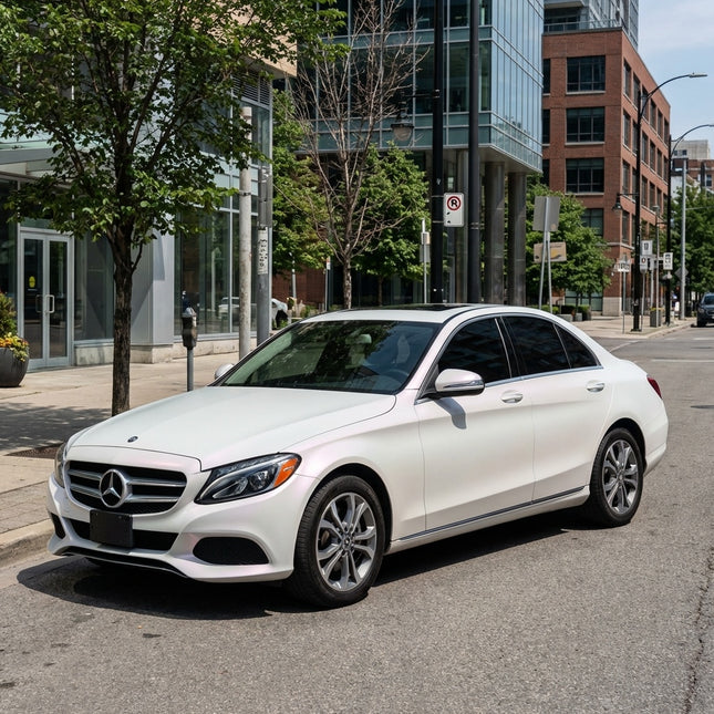 MOSFA High Gloss Ceramic White-to-Pink Vinyl Wrap | 6.5mil PET | Color Shift Gloss | Air Release