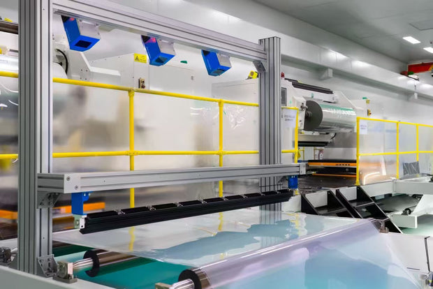 PET color change vinyl wrap coating and slitting machine - precision manufacturing